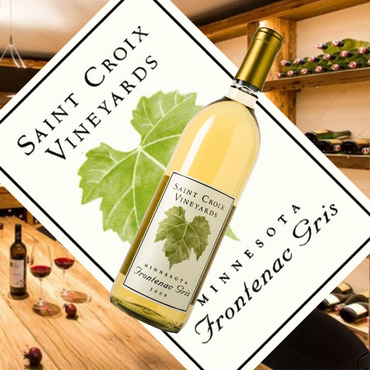 Вино из винограда Фронтиньяк Гри "Saint Croix Vineyards Frontenac Gris"