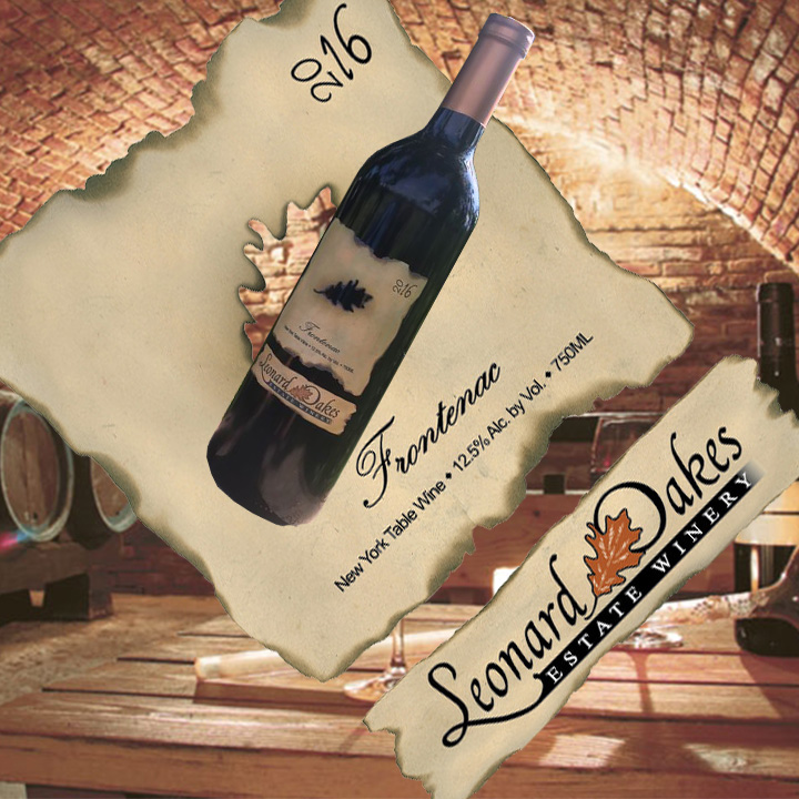 Вино из винограда Фронтиньяк "Leonard Oakes Estate Winery Frontenac"