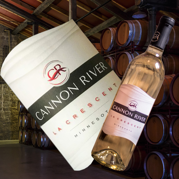 Вино из винограда Ла креснт "Cannon River Winery La Crescent"